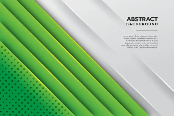 Groene Moderne Abstracte Achtergrondontwerp — Stockvector