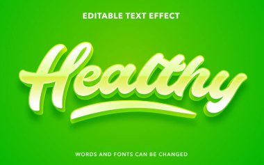 düzenlenebilir metin efekti biçimi