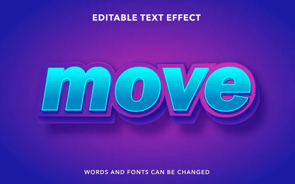 Editable Text Effect Style — Stock Vector