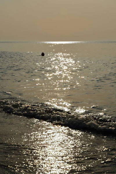 Βαλτική Θάλασσα Καλοκαίρι Στο Ηλιοβασίλεμα — Φωτογραφία Αρχείου
