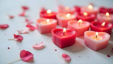 Güllü ve Şekerli Sevgililer Günü Kartları