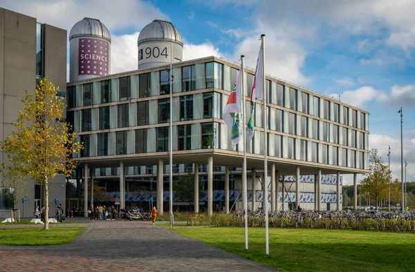 Amszterdam Hollandia 2022 Október University Amsterdam Épület Science Parkban — Stock Fotó