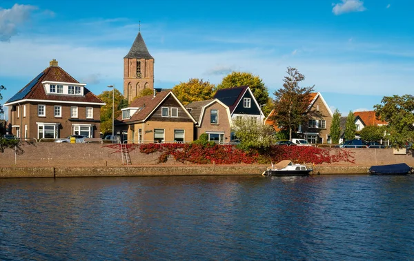 Деревня Дальфсен Провинция Оверэйссел Нидерланды — стоковое фото