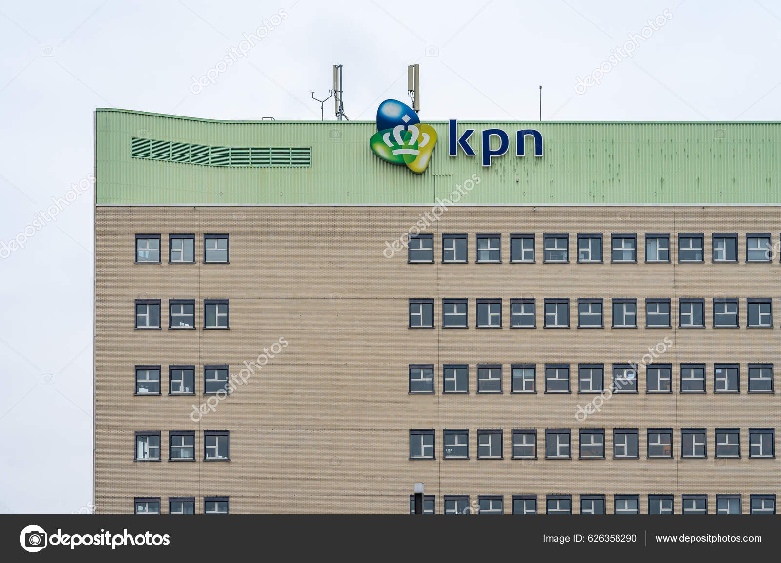 Groningen Netherlands 2022 Building Kpn Groningen Dutch Landline Mobile  Telecommunications – Stock Editorial Photo © slavonic777 #626358290