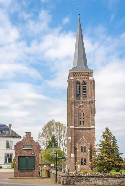 Hollanda Gennep Teki Martinus Kulesi Kinci Dünya Savaşı Sırasında Yıkılan — Stok fotoğraf