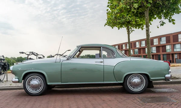 Lelystad Niederlande 2023 Oldtimer Borgward Isabella Coupe Von 1959 Beim — Stockfoto
