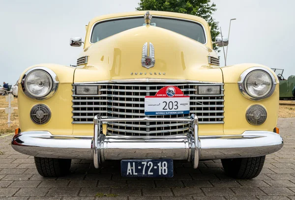 Lelystad Países Bajos 2023 Vista Frontal Del Cadillac Serie 1941 —  Fotos de Stock