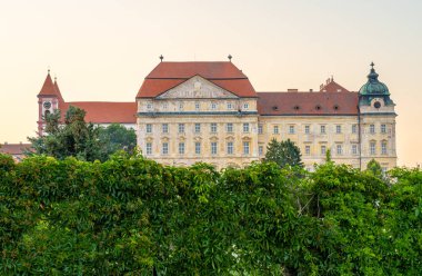 Güney Moravya, Znojmo 'da bulunan Louka Manastırı (Louck klter) Czech Ulusal Kültür Anıtı