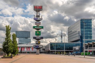 Amsterdam, Hollanda, 08.08.2023, Amsterdam RAI Kongre Merkezi, Zuidas bölgesindeki konferans ve sergi salonları
