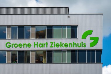 Gouda, Hollanda, 09.08.2024, Gouda şehrinin dışındaki Groene Hart Genel Hastanesi.
