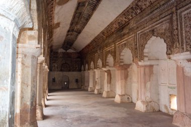 Orchha kalesi ve saray kompleksi, Madhya Pradesh, Hindistan.