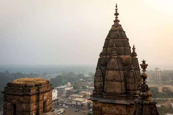 stock image Chaturbhuj Temple at Orchha in Madhya Pradesh, India.