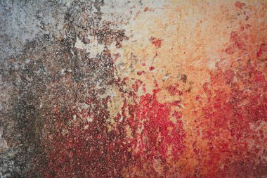 Beton duvarın yakın çekim