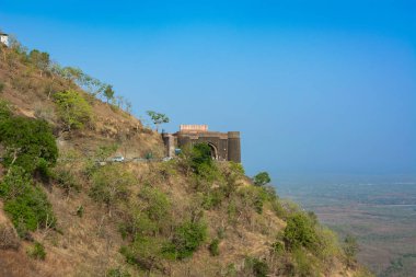 KHARGON, MADHYA PRADESH, INDIA - 08 Haziran 2025: Jam Gate, Rani Ahilyabai Holkar tarafından 1791 yılında inşa edildi..