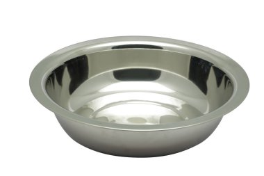 Çelik çatal bıçaklar, beyaz arka plana yerleştirilmiş çelik mutfak eşyaları.