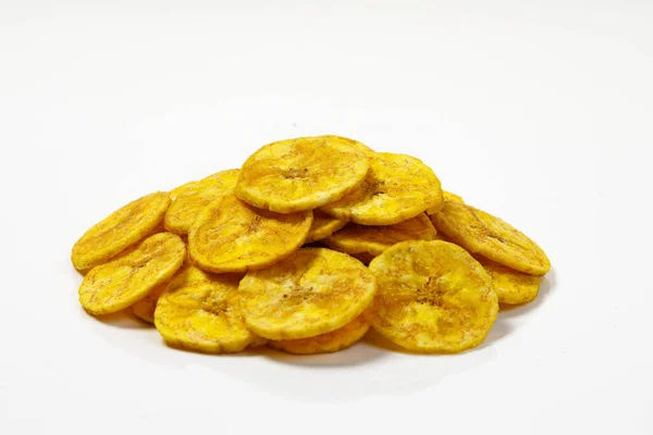 Chips Kerala Chips Plátano Elemento Merienda Culto Kerala Imagen Aislada — Foto de Stock