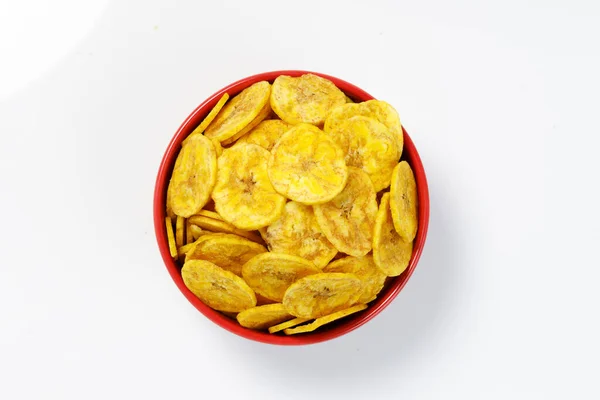 Chips Kerala Chips Plátano Elemento Culto Aperitivo Kerala Arreglado Tazón —  Fotos de Stock
