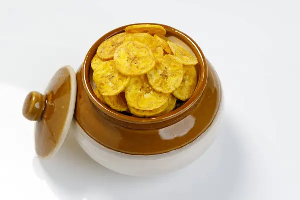 Chipsuri Kerala Sau Chips Uri Banane Element Gustare Cult Din — Fotografie, imagine de stoc