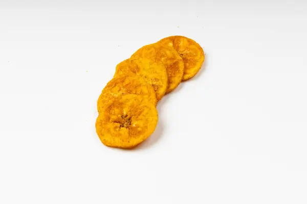 Kerala Chips Oder Banana Chips Kult Snack Aus Kerala Isolationsbild — Stockfoto
