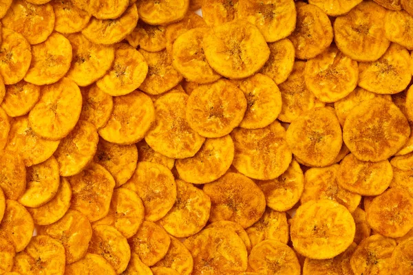 Kerala Chips Bananenchips Cult Snack Item Van Kerala Geïsoleerd Beeld — Stockfoto