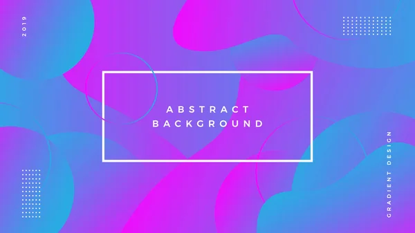 Abstracte Kleurrijke Design Achtergrond Met Vloeibare Vormen Vectorillustratie — Stockfoto