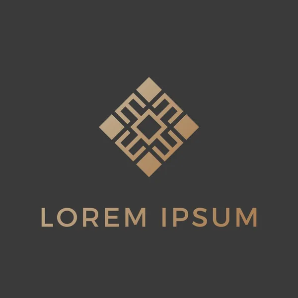 Σχεδιασμός Λογότυπου Φορέα Premium Μοντέρνο Στυλ — Φωτογραφία Αρχείου