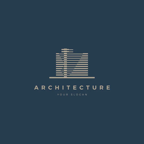 Векторный Шаблон Логотипа Недвижимости — стоковое фото