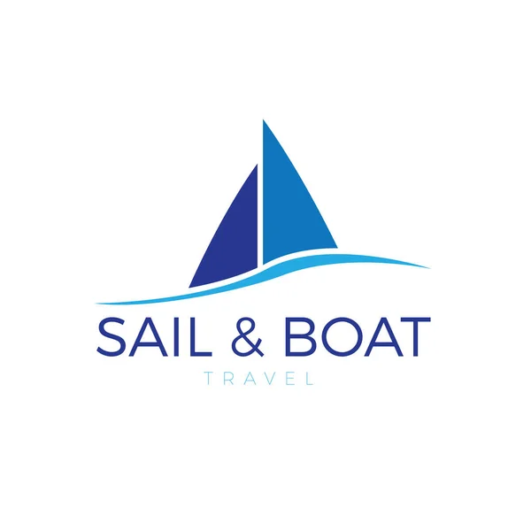 vector illustration of a boat logo