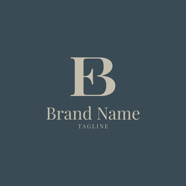 Letter Logo Design Vector Template — Stock Photo, Image