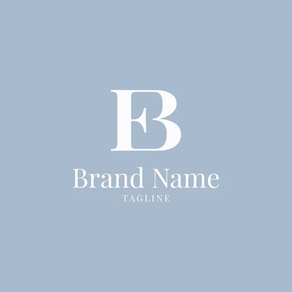 Buchstabe Logo Symbol Design Vorlage Elemente — Stockfoto