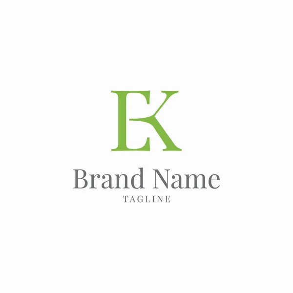 Letter Logo Design Vector Template — Stock Photo, Image