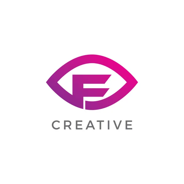 Letter Logo Ontwerp Vector Template — Stockfoto