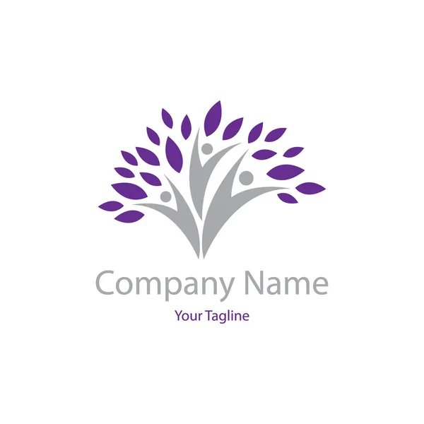 Květina Logo Šablona Vektorové Ikony Ilustrace Design — Stock fotografie