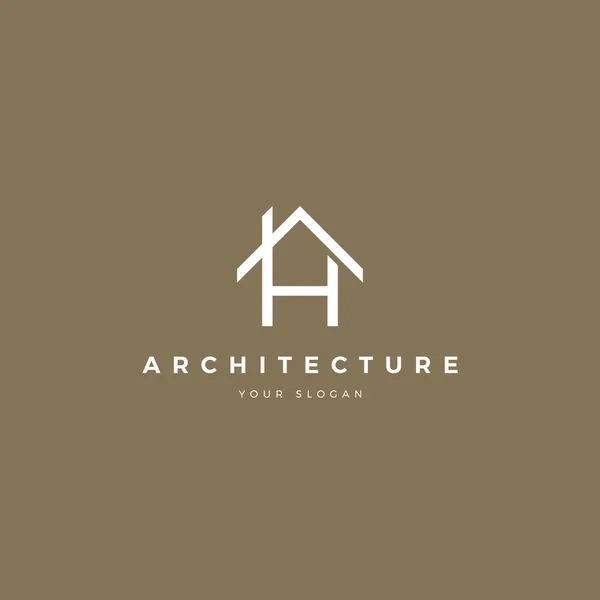 Haus Logo Symbol Illustration Vektor Design — Stockfoto