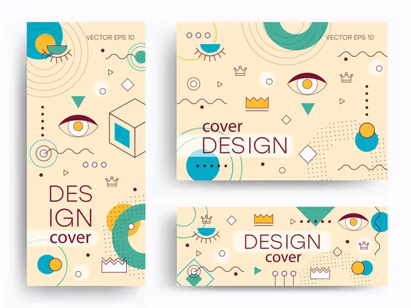 Memphis tasarım elementleri. Retro funky grafik, 90 'ların trendleri tasarımlar ve klasik geometrik baskı illüstrasyon unsuru. Yapısalcılık Memphis 'in vektör izole sembol koleksiyonu. Vektör Eps 10