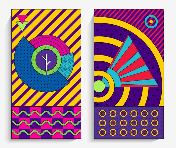 Projen, animasyon, reklam, reklam afiş, el ilanı, satış, çerçeve için modaya uygun arka planlar. Basit poster, yamalar, karışık neo memphis, pop sanat.
