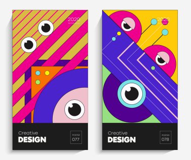 Geometrik parlak çizim. Bu vektör projeniz için uygun, animasyon, reklam, el ilanı, poster, kartpostal vs. Parlak sanat kompozisyonu.