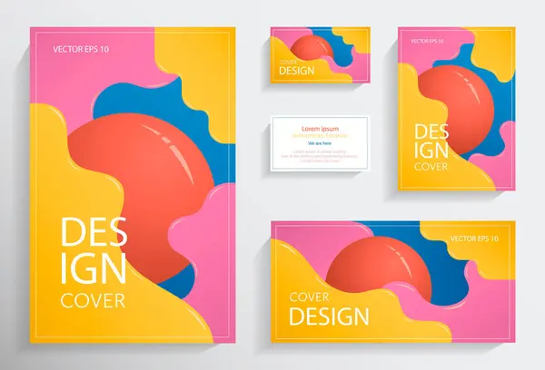 Sıvı, parlak, gradyanı olan broşür tasarımı. Modern tasarım. Reklam, davetiye, sunum ya da tatil için ideal. Eps10 vektörü