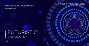 Soyut devre kartı teknolojisi. Teknolojik tasarım. Yüksek teknoloji dijital teknoloji kavramı. Vektör