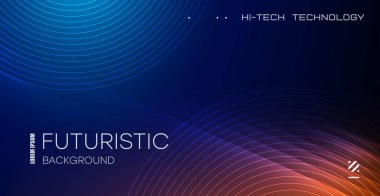 Fütürist teknoloji arka planda ışık efektiyle çiziliyor. Broşürler, el ilanları, dergi, kartvizit, markalaşma, afişler, başlıklar, kitap kapakları, not defteri arka plan vektörü için soyut tasarım şablonu