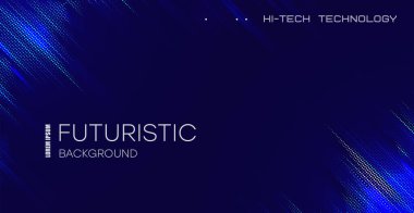 Soyut mavi ve siyah grunge arkaplan tasarımı. Soyut vektör yarım ton arkaplan.