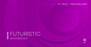 Zarif fütüristik arka plan. Eğim çemberlerinden soyut bir arkaplan. Yaratıcı geometrik duvar kağıdı. Moda eğilimli şekiller kompozisyonu. Eps10 vektörü.