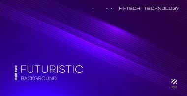 Fütürist teknoloji arka planda ışık efektiyle çiziliyor. Broşürler, el ilanları, dergi, kartvizit, markalaşma, afişler, başlıklar, kitap kapakları, not defteri arka plan vektörü için soyut tasarım şablonu