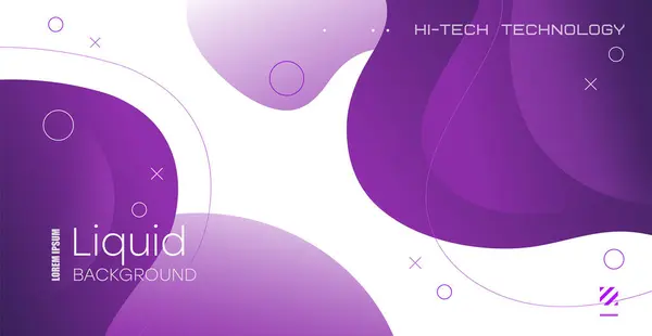 Değişken şekilli sıvı arkaplan. Akışkan gradyan bileşimi. Fütürist tasarım geçmişi. Dinamik renkli formlar ve çizgi. Eps10 vektörü.