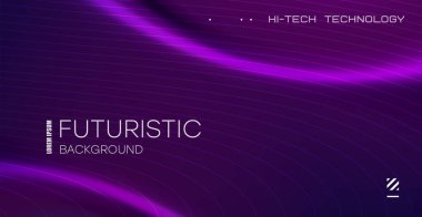 Fütürist teknoloji arka planda ışık efektiyle çiziliyor. Broşürler, el ilanları, dergi, kartvizit, markalaşma, afişler, başlıklar, kitap kapakları, not defteri arka plan vektörü için soyut tasarım şablonu