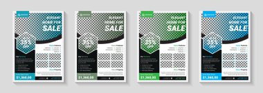 Gayrimenkul Flyer Şablonu Modern, Düzenlenebilir ve Özellik Pazarlaması için Yazdırmaya Hazır Tasarım