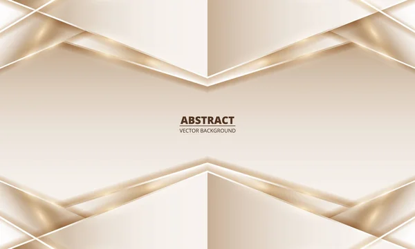 Біле Золото Розкішне Елегантне Абстрактне Тло Векторні Ілюстрації — стоковий вектор