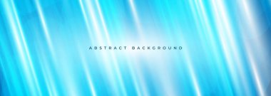 Çapraz parlayan ışık efektiyle açık mavi geniş soyut arkaplan. Vektör illüstrasyonu