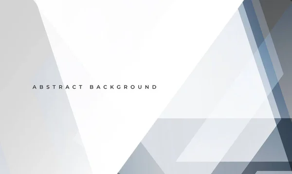 Fond Abstrait Géométrique Blanc Gris Blanc Abstrait Design Fond Moderne — Image vectorielle