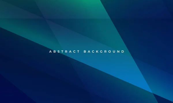 Bleu Vert Fond Abstrait Moderne Avec Des Formes Géométriques Diagonales — Image vectorielle